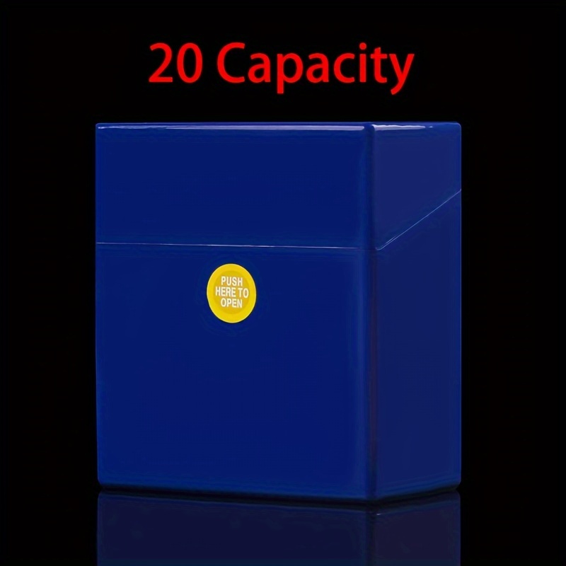 a large capacity plastic cigarette box hold packs 20 30 40