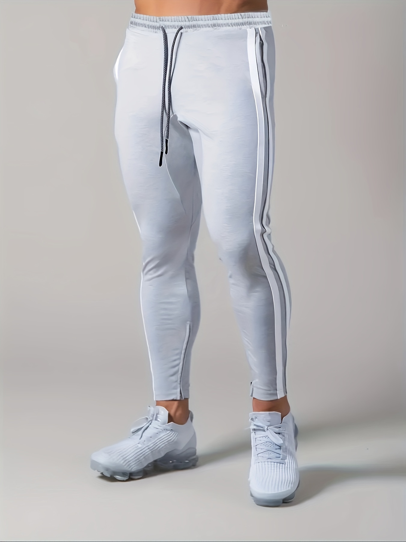 Men's Activewear Sports Pants Drawstring Quick Dry Athletic - Temu