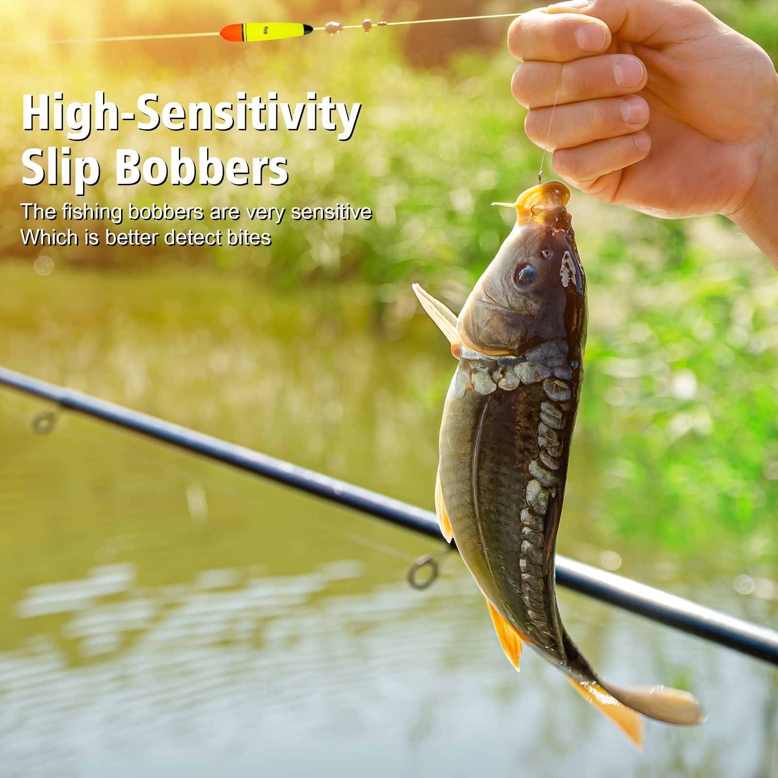 How to tie a Slip Bobber Rig for Catfishing using Live bait 
