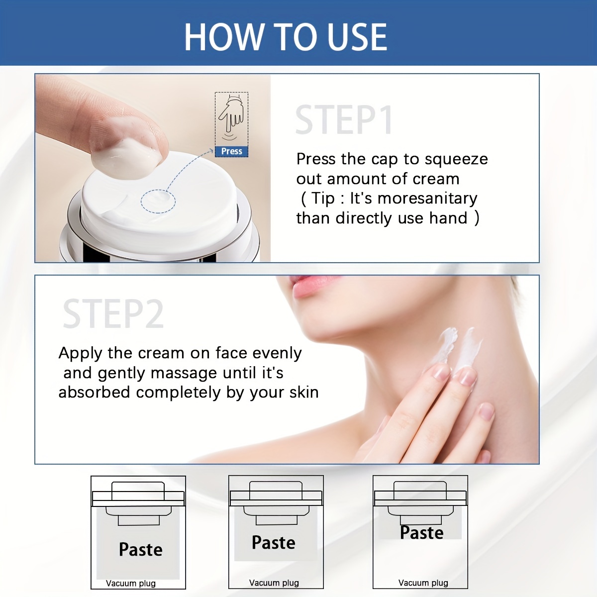 Neck Firming Cream - Nourishes, Tightens, Increases Elasticity, Non-Irritating