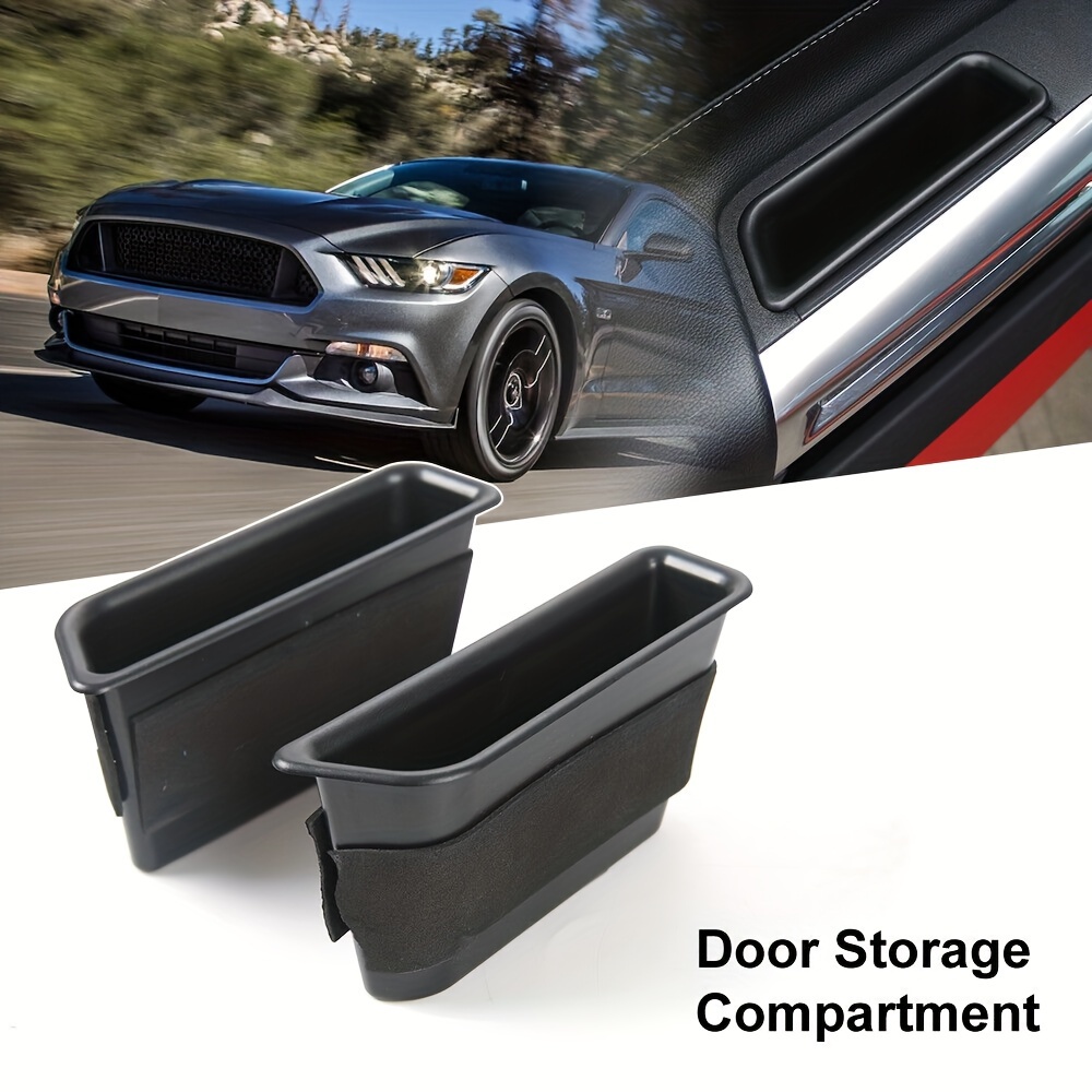 Caja De Almacenamiento Para Puerta Delantera De Coche, Accesorios