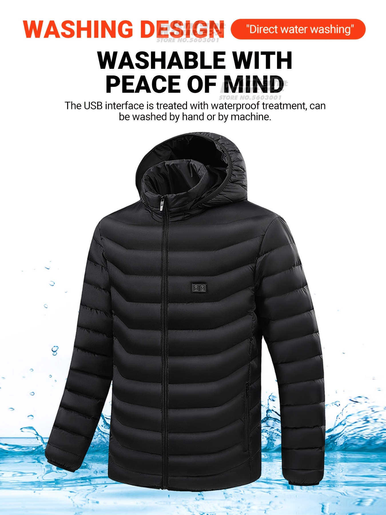 Men's Thermal Heated Jacket (battery Pack Included) Casual - Temu  Philippines