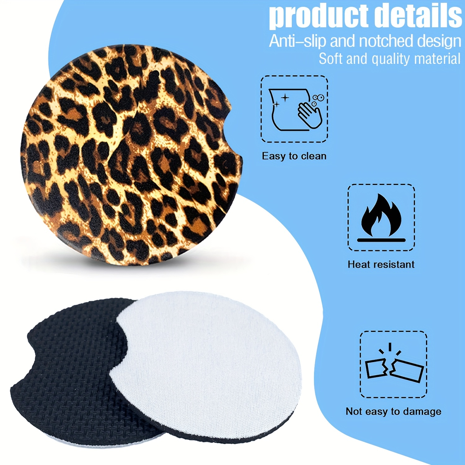  50Pcs Sublimation Blanks Products - Sublimation Cup Coasters  Blanks 2.75 Inch for DIY Crafts Car Cup Coasters Painting Project  Sublimation Accessories : Arts, Crafts & Sewing