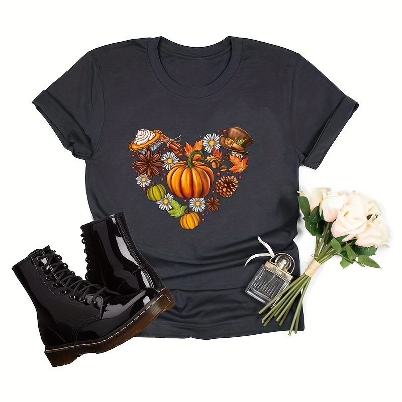 Fall Pumpkin Farm Truck Custom Kids Jean Denim Jacket 