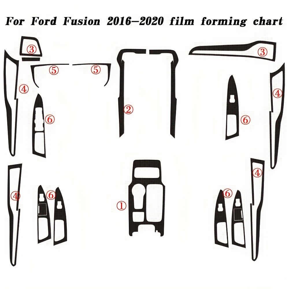 Upgrade Passat B6 2006 2011 Carbon Fiber Sticker Decals A Stylish Car  Interior - Automotive - Temu Germany