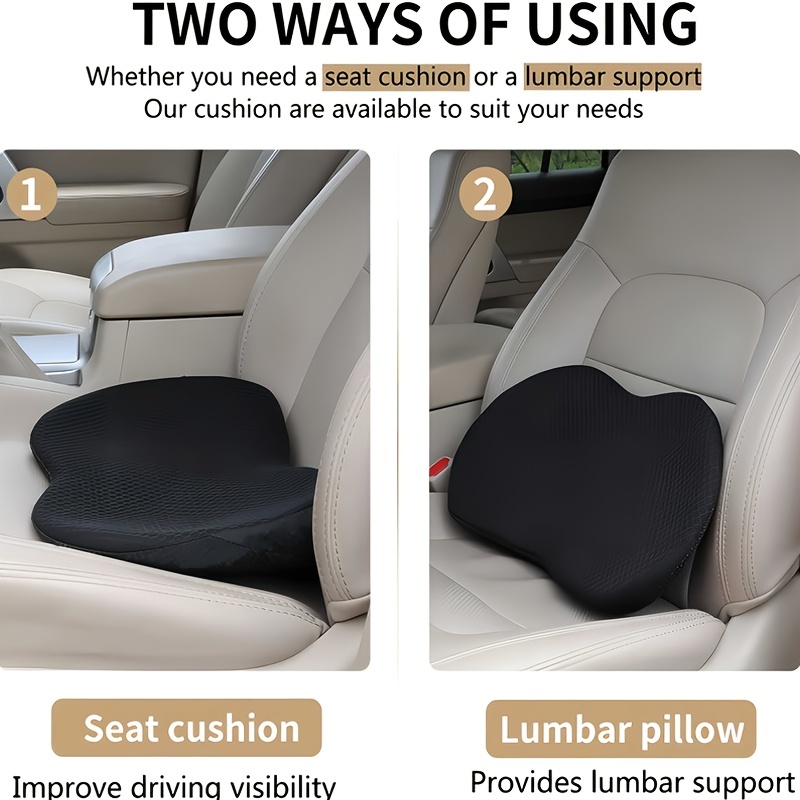 Breathable Practical Car Seat Chair Lumbar Back Support Stable Driver Seat  Back Comfortable for Car - AliExpress