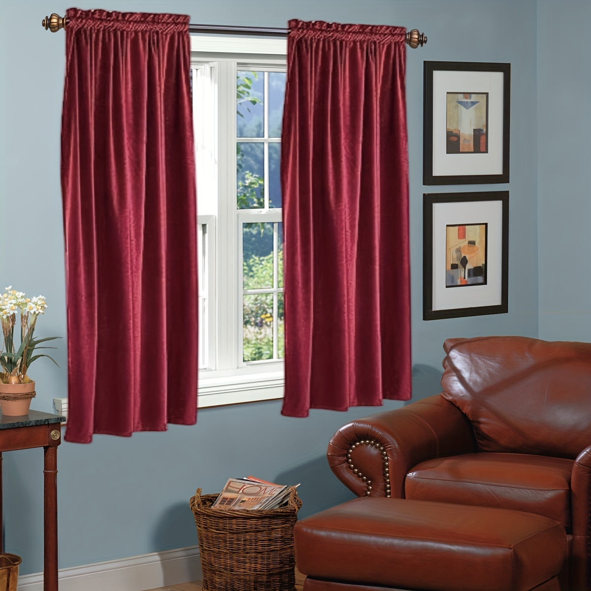 LORDTEX Cortinas de terciopelo gris para sala de estar, cortinas opacas de  terciopelo con aislamiento térmico para oscurecer la habitación, con