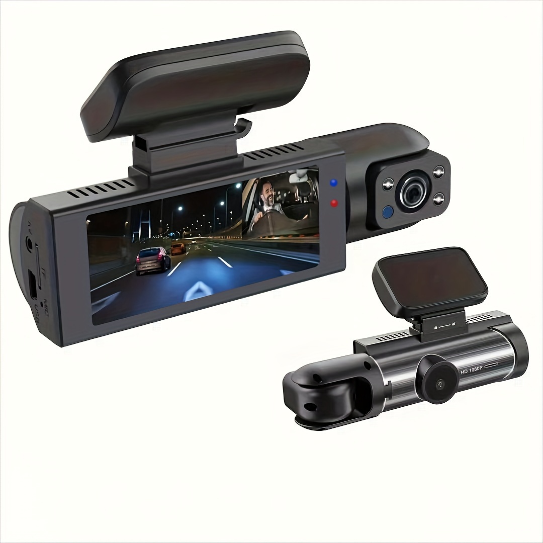 Dash Camera Front And Inside Dash Cam 1080p G Sensor Hd - Temu