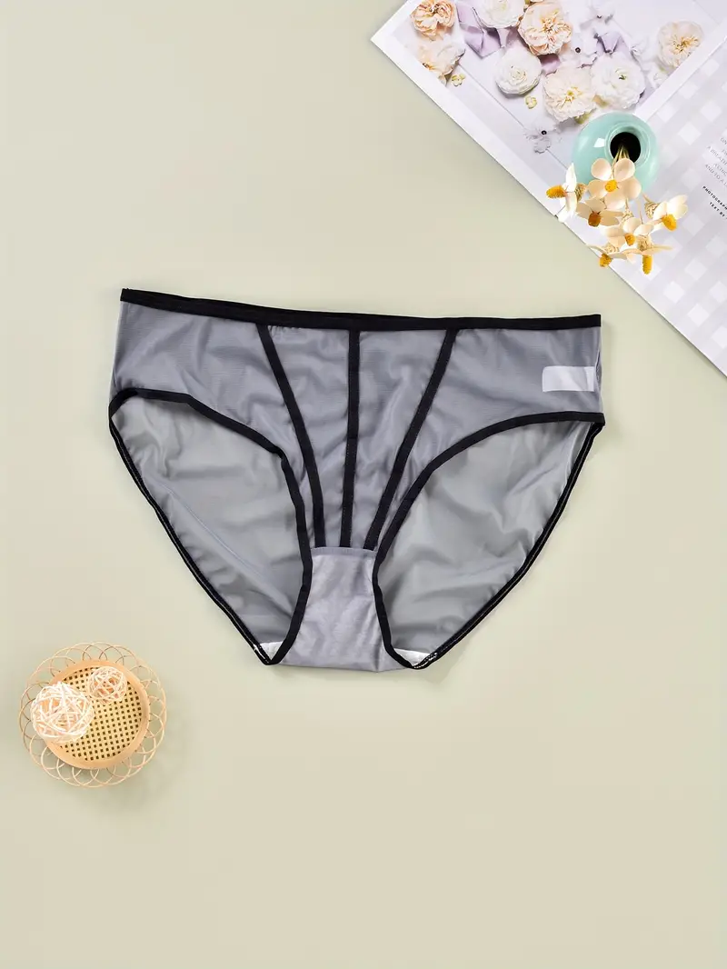 Plus Size Sexy Underwear Women's Plus Plain Stripe Semi - Temu Canada
