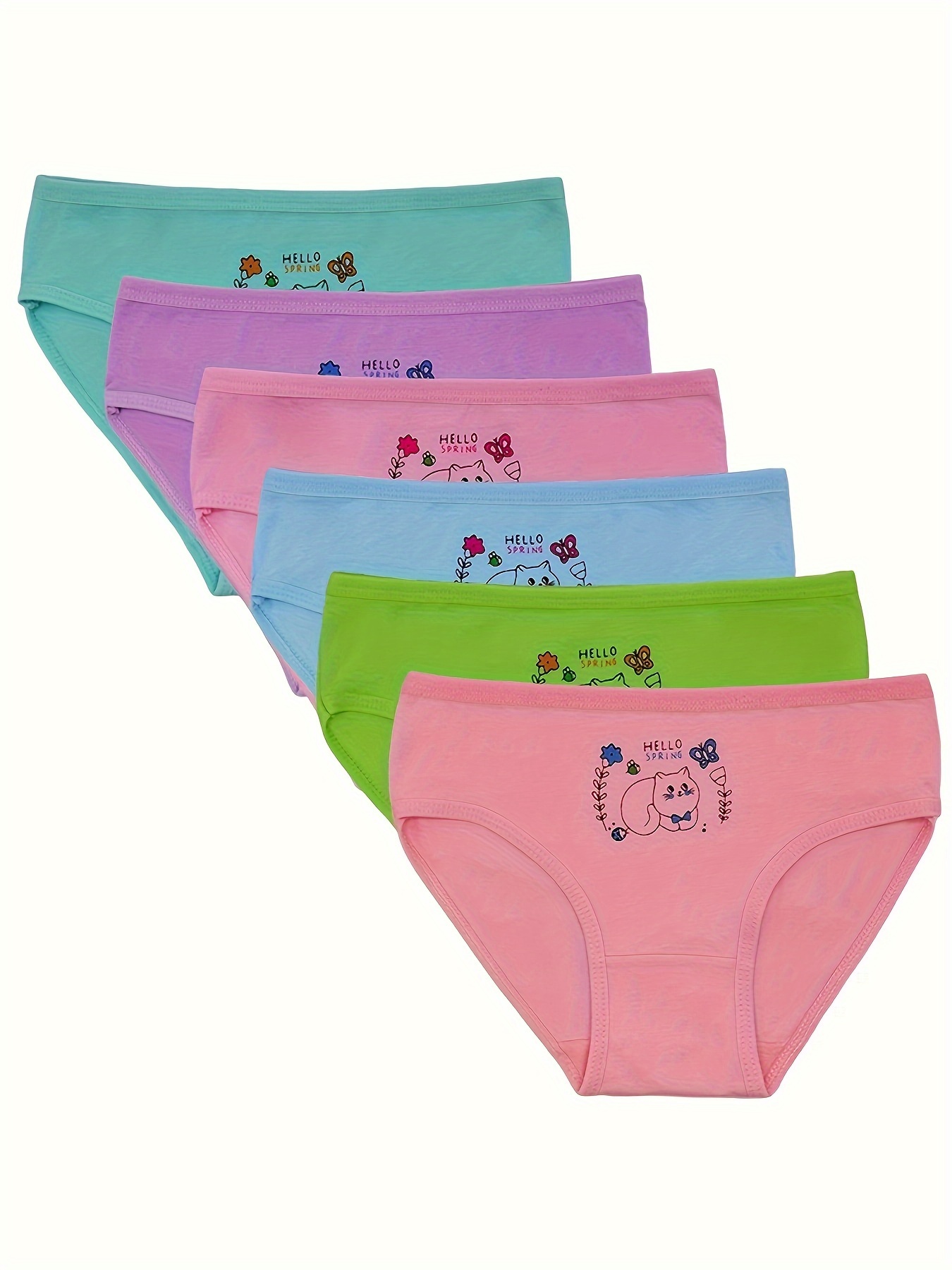 4pcs/Pack PAW Patrol Kid Girls Underwear Infant Cotton Panty