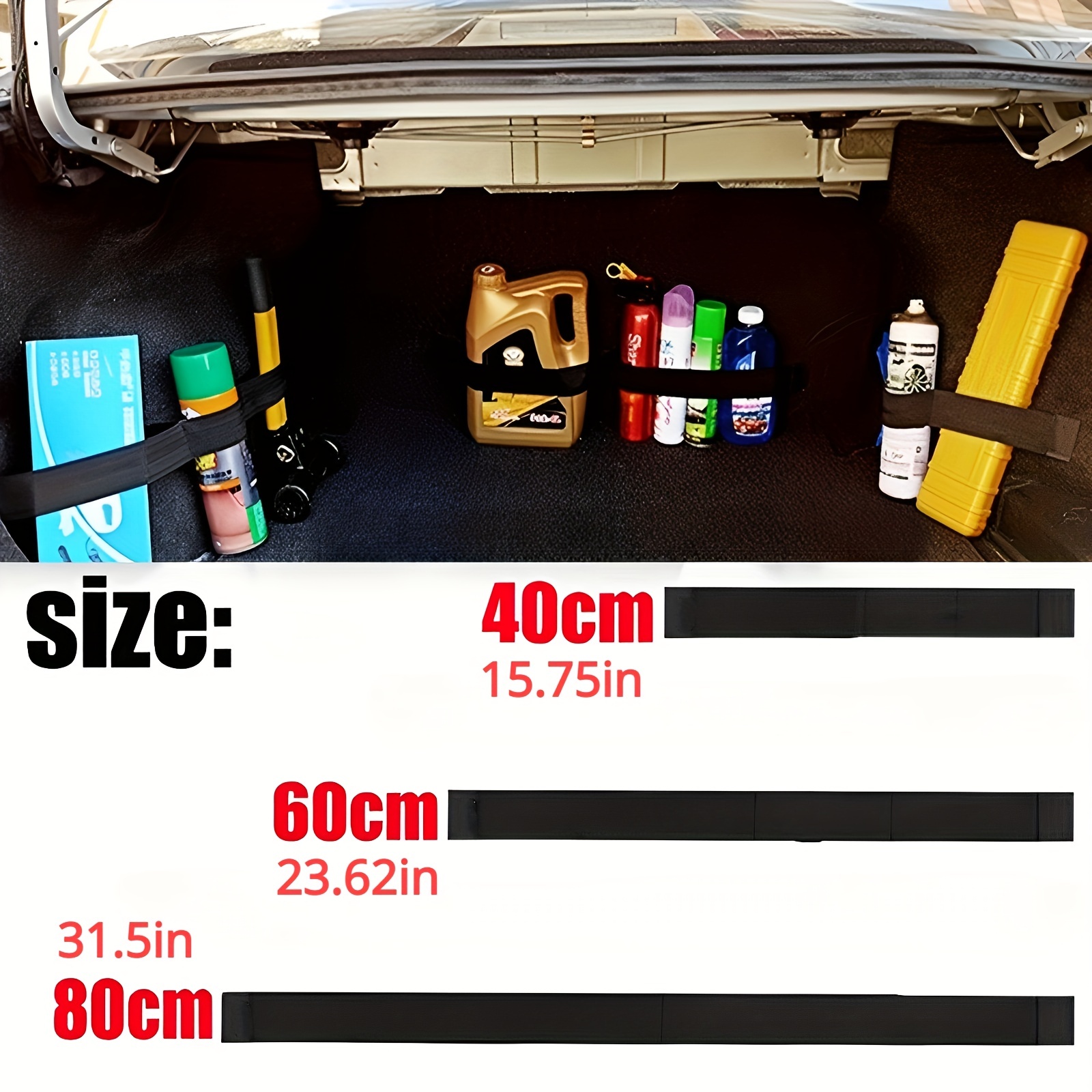 Kofferraum-Gepäckfixierung aus Schaumstoff/Nylon
