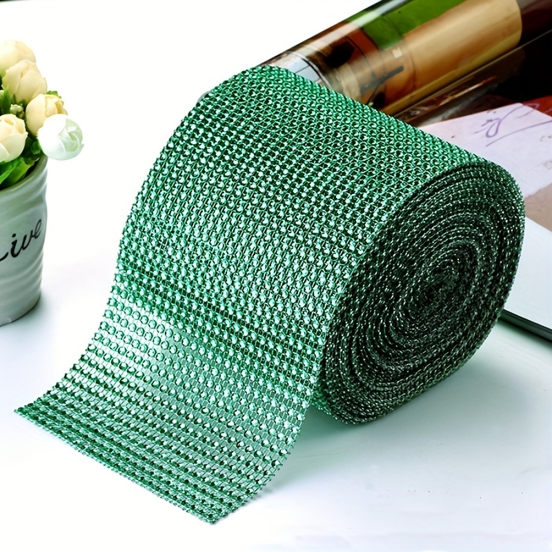 Plastic Touch Ribbon Mesh, Plastic Wrapping Mesh, Plastic Mesh Roll