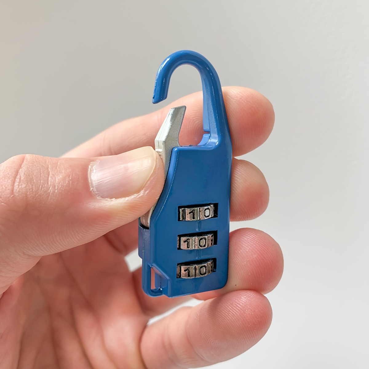Travel Luggage Combination Lock For Zipper Bag,mini Lock Alloy Luggage Zipper  Lock Three Digit Luggage Combination Lock Password Padlock - Temu Italy