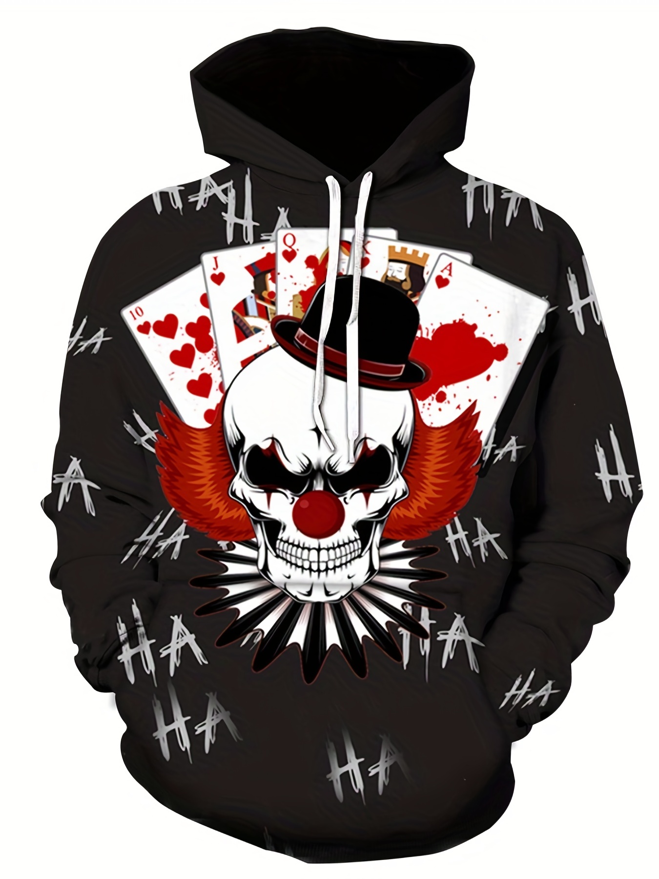 This Spooky Warm Hoodie holds a unique design with comfort