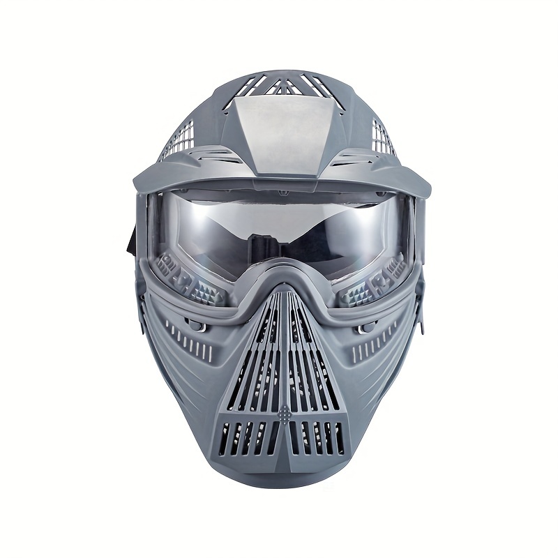 Paintball Mask Airsoft Mask Full Face Masks Goggles Impact - Temu