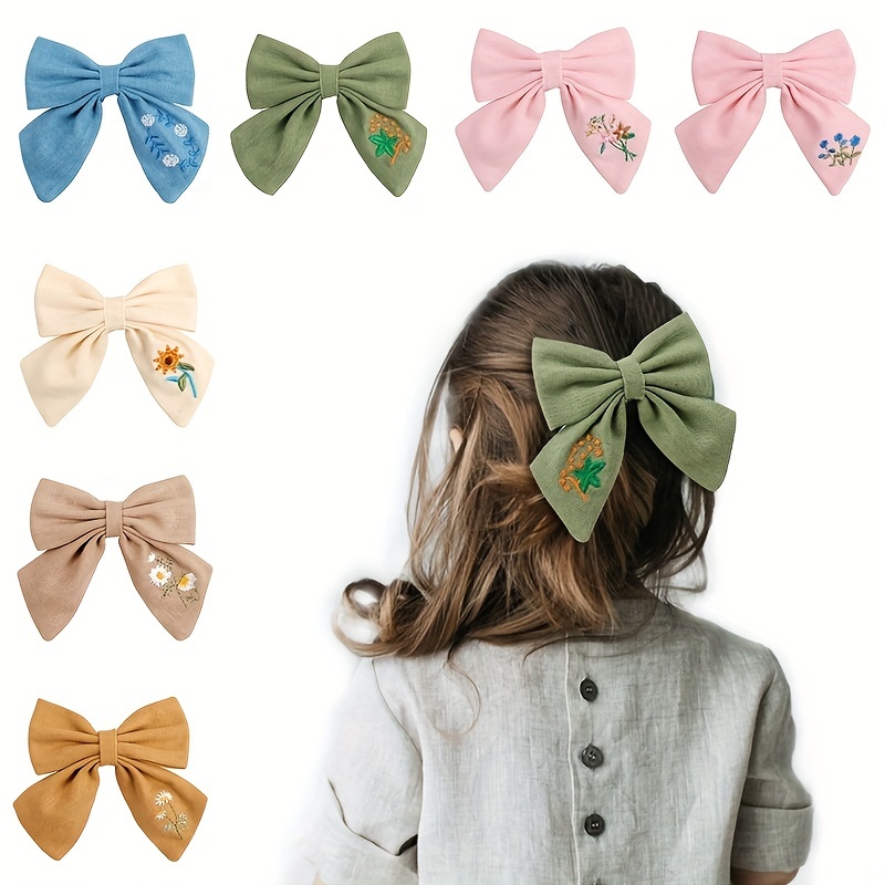 Pinzas Para El Pelo Con Lazo De 20 Piezas, Accesorios Para El Cabello De  Princesa, Joyería Decorativa Para La Cabeza Para Niñas