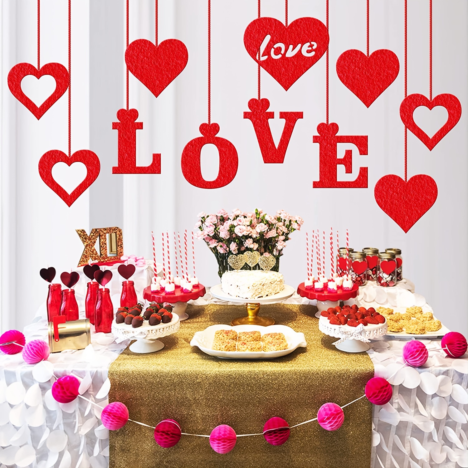 Outfmvch Valentines Day Decorations Valentines Decor Valentines Day  Decorations For Office Outdoor Valentines Decorations Valentines Day Decor