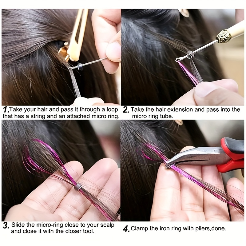 The hair tinsel tutorial for you. 😎😎😎 #hairtinsel #hairtinselextens