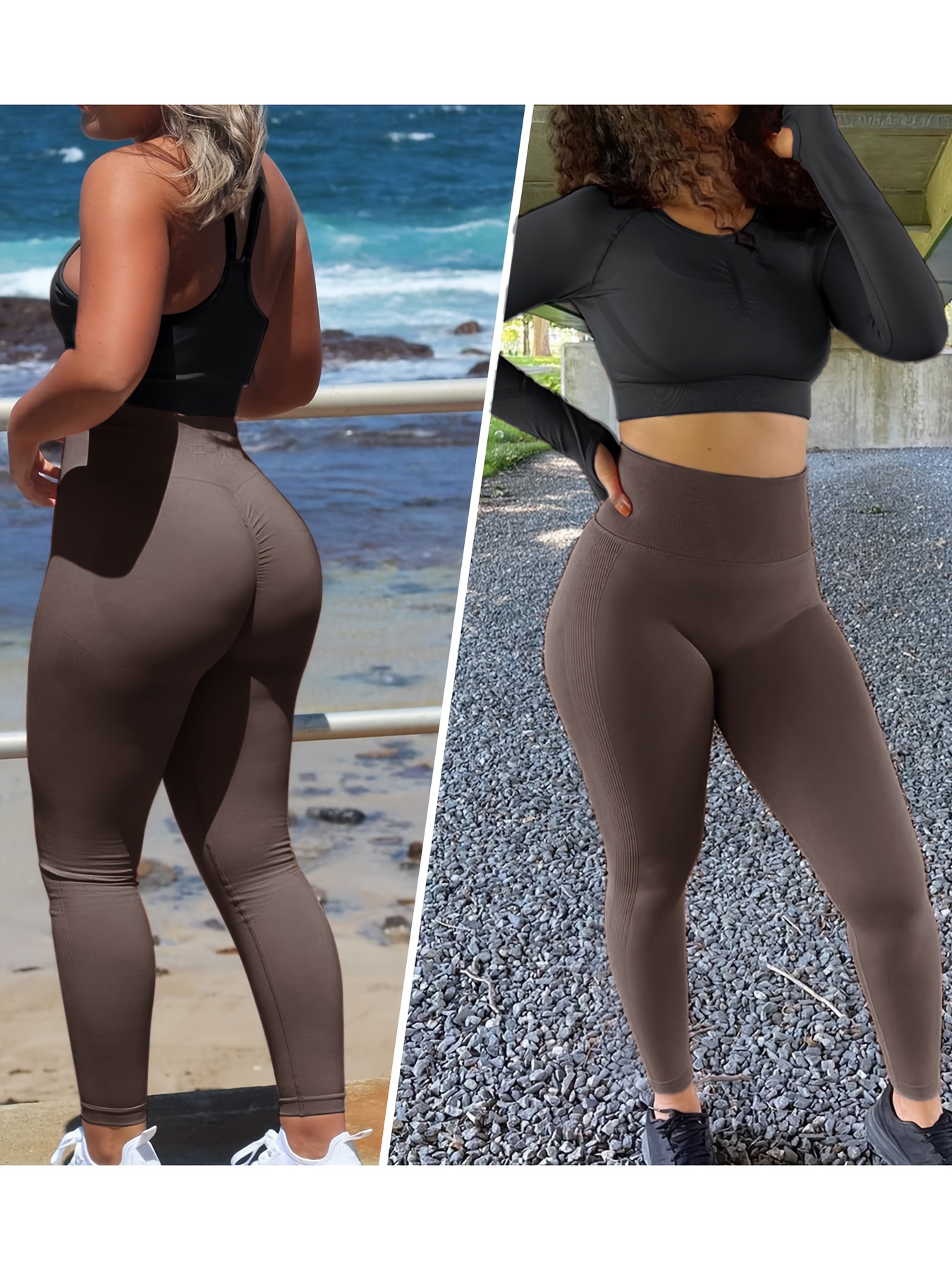 Women Seamless Leggings Smile Contour Booty High Waisted Workout Yoga Pants  Scrunch Butt Gym Seamless Booty Tight Leggings for Women Black Leggings  Women Leggings for Women Tummy Control at  Women's Clothing