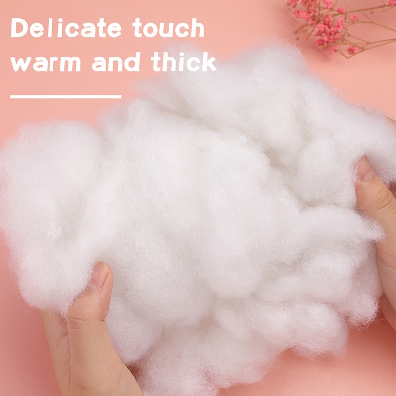  Premium Polyester Fiber Fill, White High Resilience Fill Fiber,  Pillow Filling Stuffing, Fluff Stuffing Fill Fiber for Stuffed Animal  Crafts, Pillow Filling, Cushion Quilts Paddings(600g/21.1oz) : Arts, Crafts  & Sewing