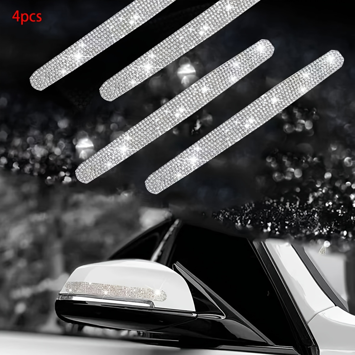4pcs Auto Türschüssel Griff Schutz Aufkleber, Anti-Kratz Wasser