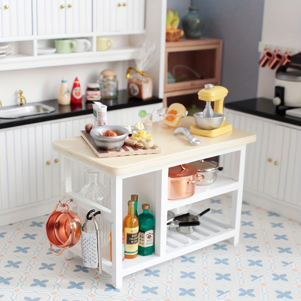 Miniature Kitchen Real Cooking - Temu