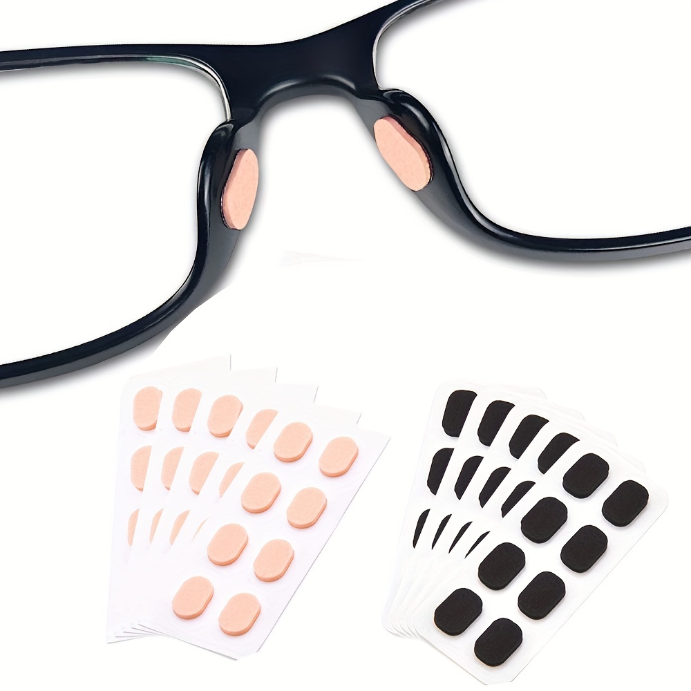 Almohadillas Adhesivas de silicona para gafas, almohadillas para la nariz,  antideslizantes, transparentes, accesorios para gafas, 10/20 piezas -  AliExpress