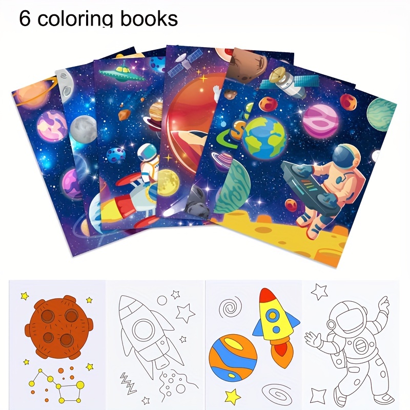 Libros Colorear Niños Libros Dibujo Niños Libros Dibujar - Temu