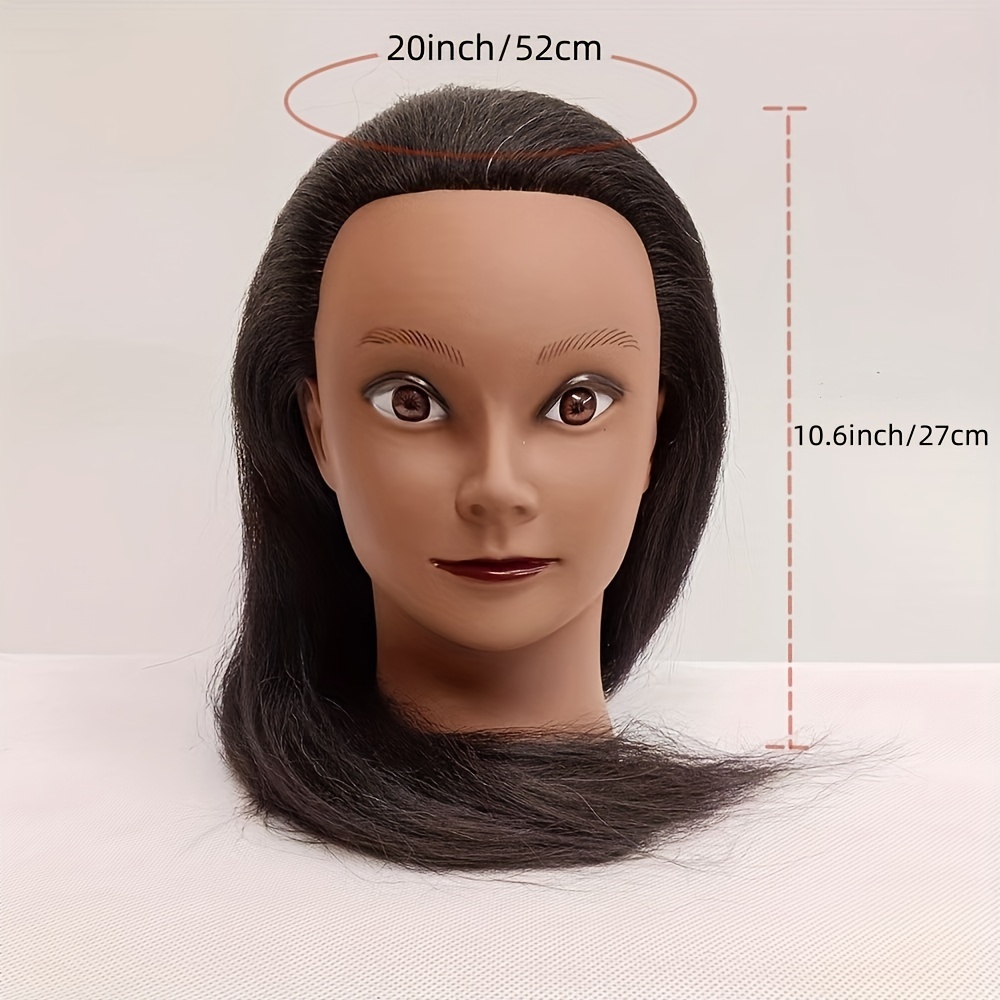 Female Mannequin Head Hair Styling Training Manikin Cosmetology Doll Head  Synthetic Fiber Hair For Hairdresser And Free Clamp Holder (6 Colors) -  Temu United Arab Emirates