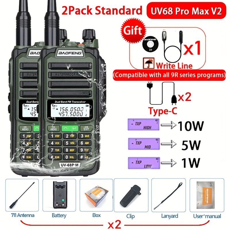 Baofeng UV-9R Pro Review and Programming 
