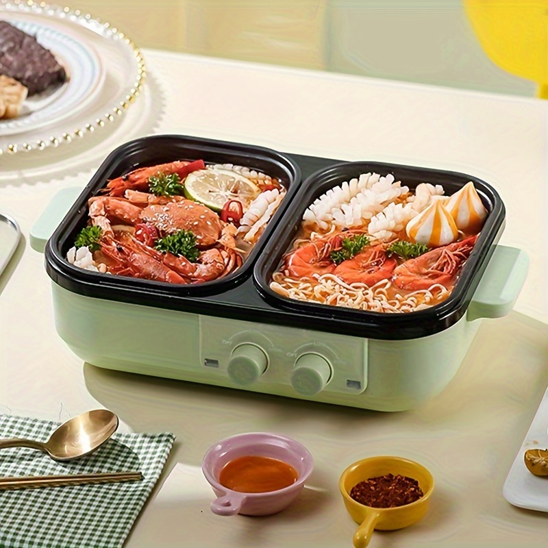 1multifunctional Electric Barbecue Grill Hot Pot Household - Temu