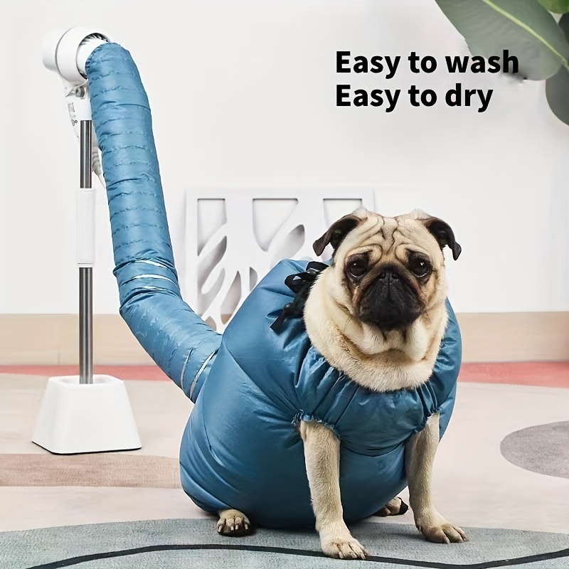  Secador de perros para mascotas, bolsa de secado de mascotas,  Protable rápido fácil soplador de pelo de perro para baño profesional para  gatos, cuidado de mascotas y cuidado de pelo para