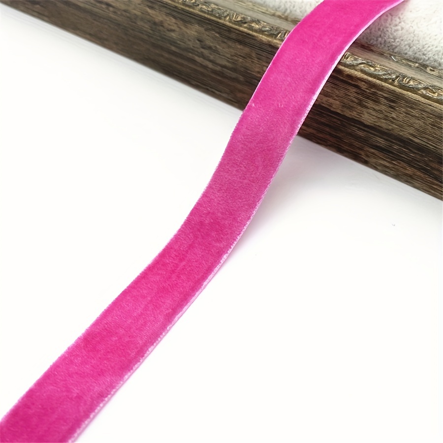 Hot Pink Velvet Ribbon, Wholesale Velvet Ribbon