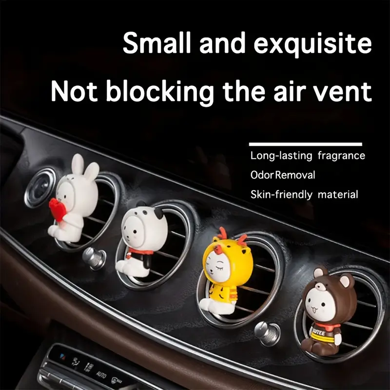 Auto-Lufterfrischer Cartoon-Charaktere Klimaanlage Lüftung Autozubehör  Innenraum Parfüm Diffusor Autozubehör Frauen - Temu Austria