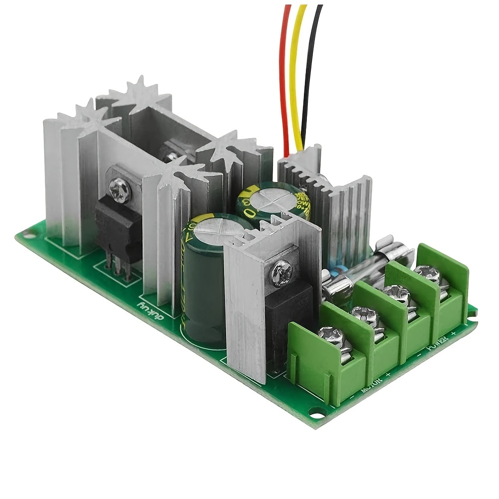 DC 10-60V 12V 24V 48V 20A PWM Regolatore di velocità del motore a corrente  continua