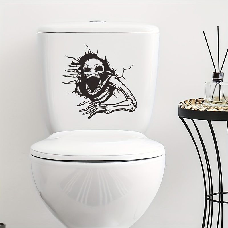 Décoration Stickers Cuvette WC Halloween Horror - Annikids