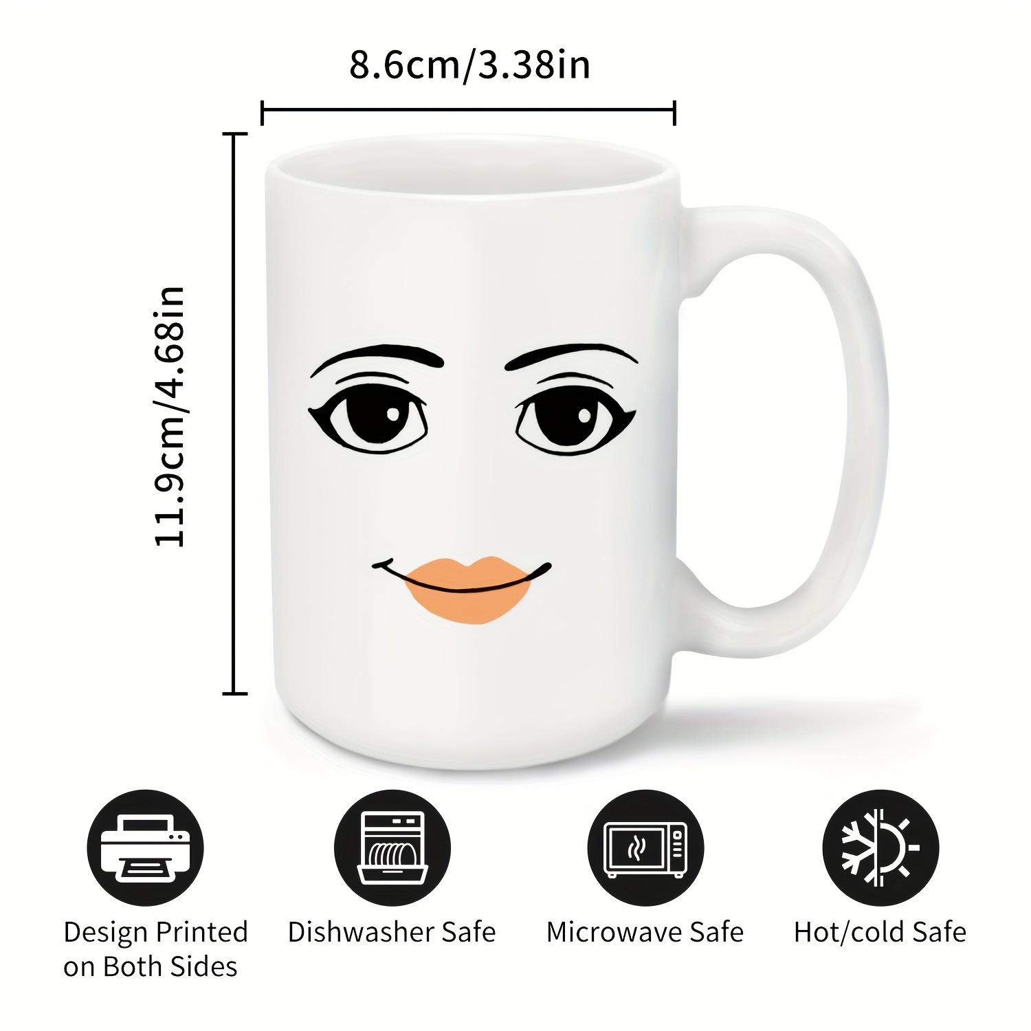 Roblox Woman Face Premium Quality Beautiful Roblox Gift Mug -  Israel