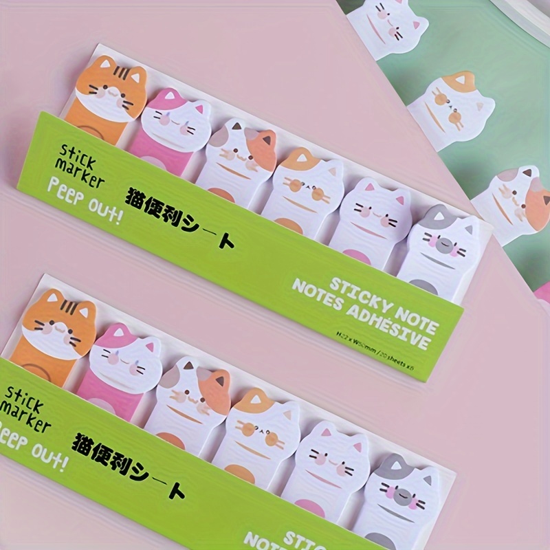 Cute Pet Special shaped Combination Sticky Notes Student - Temu