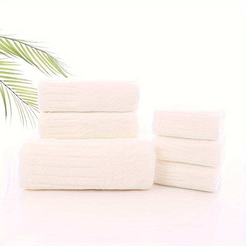 3Pcs Hand Towels Cotton for Bathroom Bath Towel Quick Dry Soft Highly  Absorbent