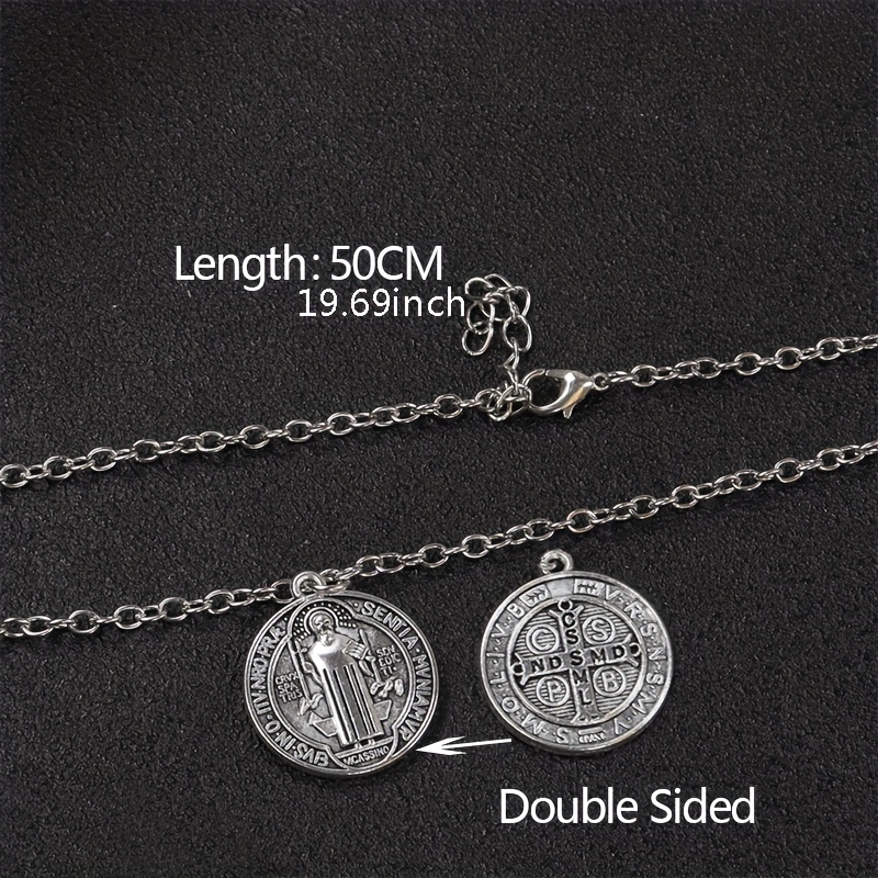 St. Benedict Medallion Necklace