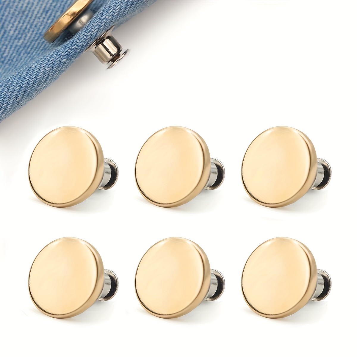 Metal Sewing Buttons Accessories