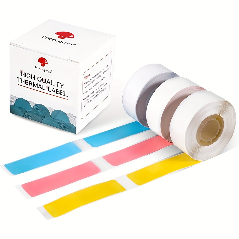 P15 label tape 15*30 colorful p15 adhesive lable paper suit for