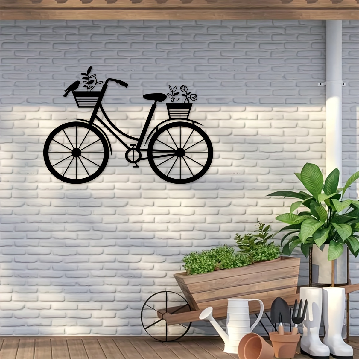 

1pc Metal Bicycle Wall Art, Bike Metal Wall Decor For Women, Gift For Cyclists, Bicycle Gifts, Bicycle Decor, Gift Bike Lover, Bike Wall Art, Modern Unique Wall Decor, Home Gift