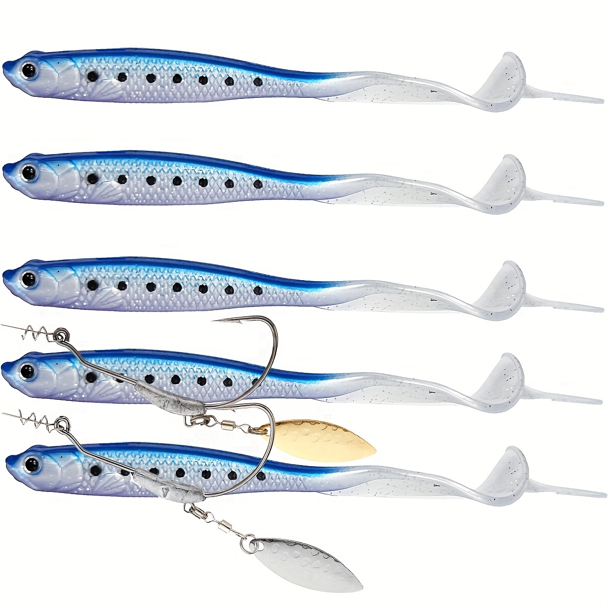 Artificial Fishing Lures Design Bionic Soft Lure - Temu Italy