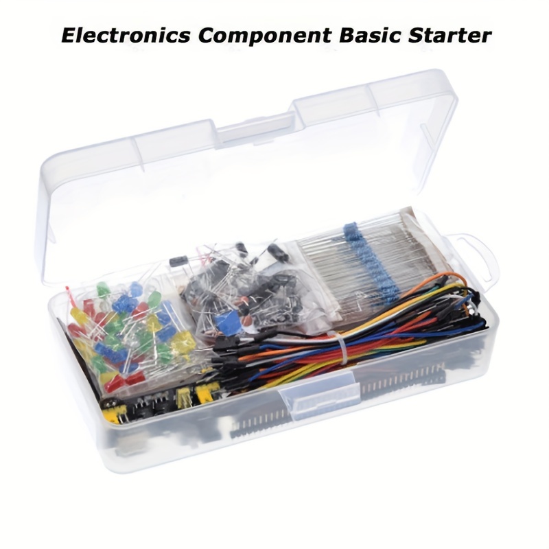 Fun Electronics Kit, Diodes, Cables, Copper Wire Resistors