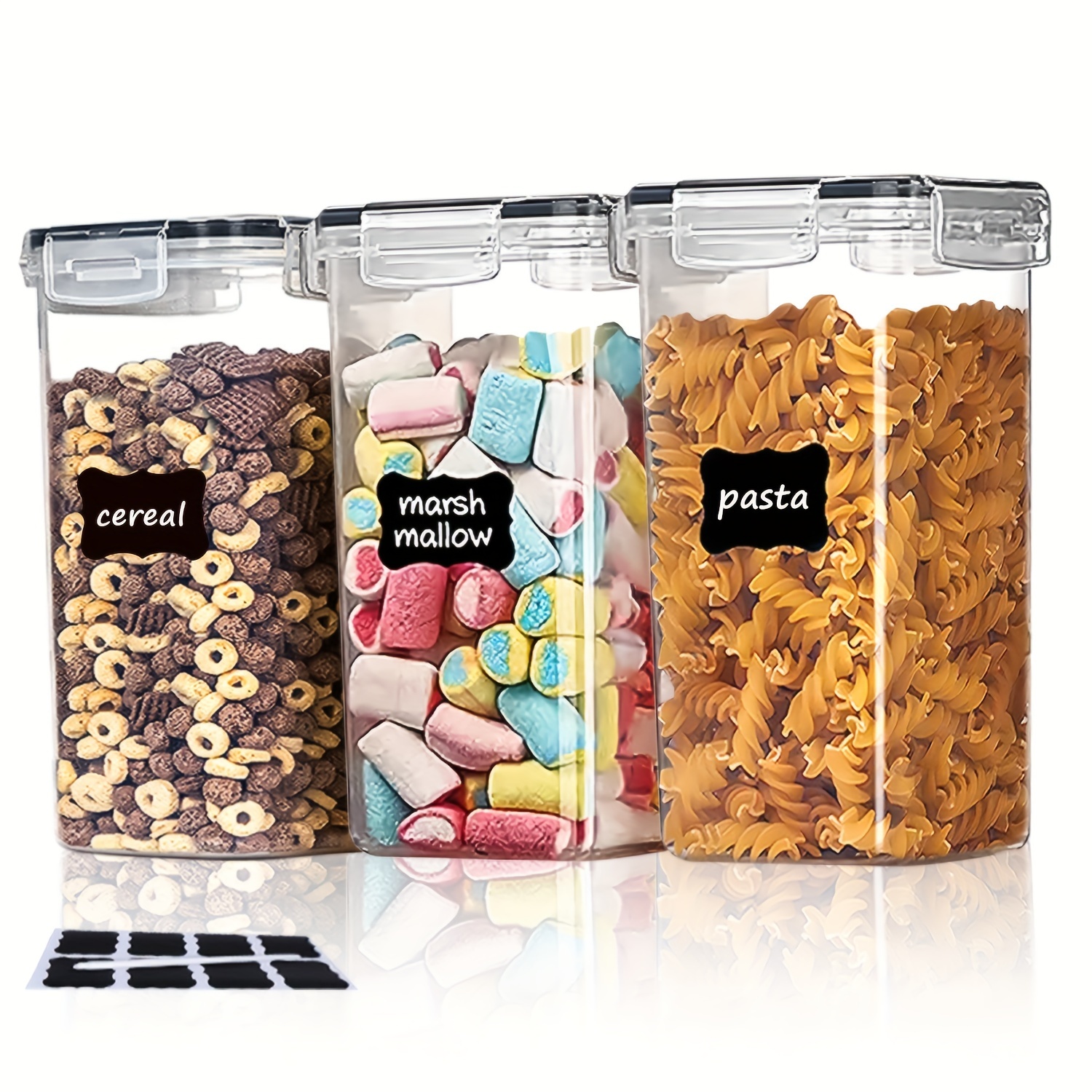 Flour And Sugar Containers Airtight Candy Jars With Lids - Temu United Arab  Emirates