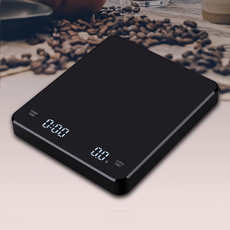 Báscula de cocina digital con carga USB, báscula digital 0.1g / 3kg