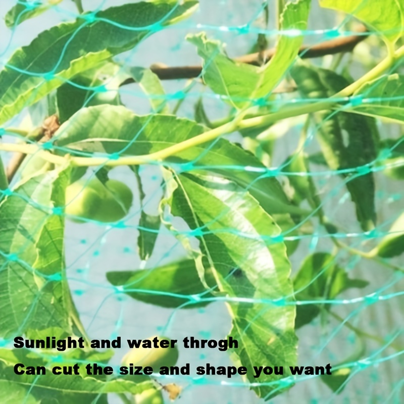 Green Anti Bird Netting for Garden Vegetables Fruit Tree Bird Proof Potted Prote