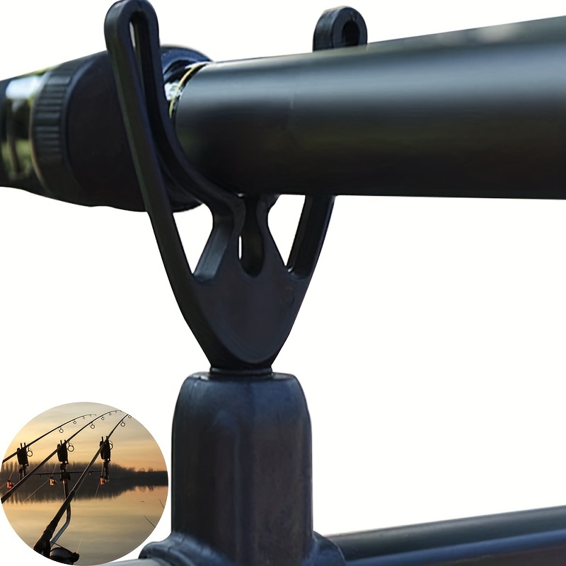 1pc Durable U-Shaped Fishing Rod Holder with Secure Grip and Butt Rest for  Easy Tackle Management