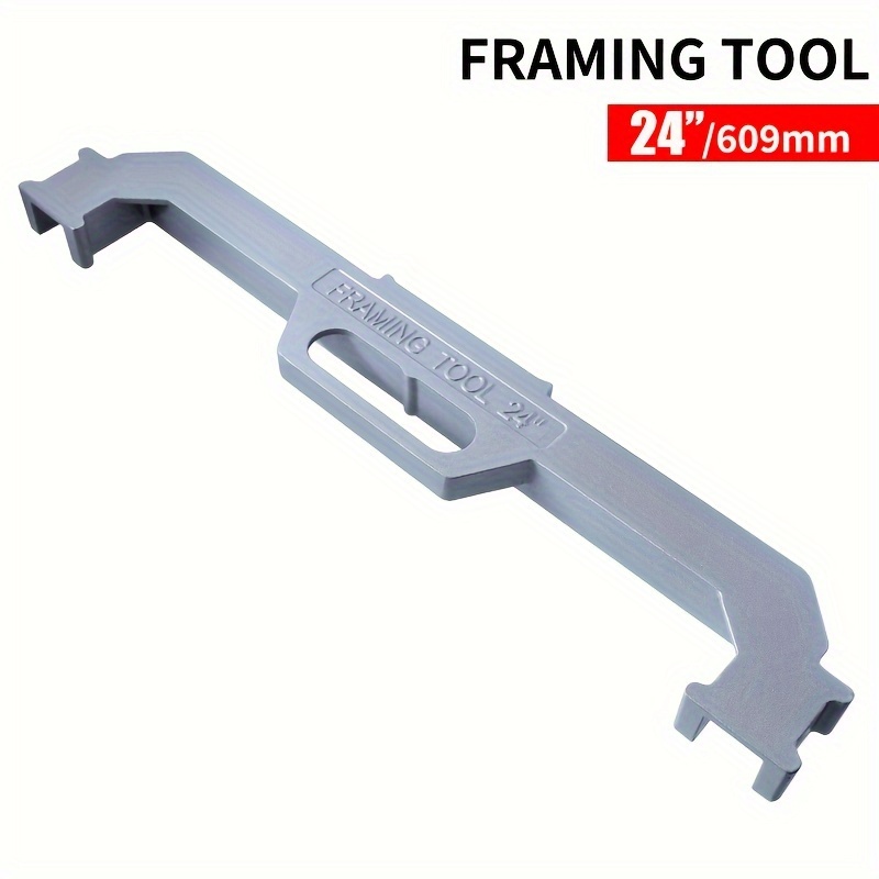 2PCS 16'' Framing Tools, 16 Inch On-Center Stud Layout Framing Tool, Cast  Aluminum Framing Spacing Tool, Precision Wall Stud Framing Measurement